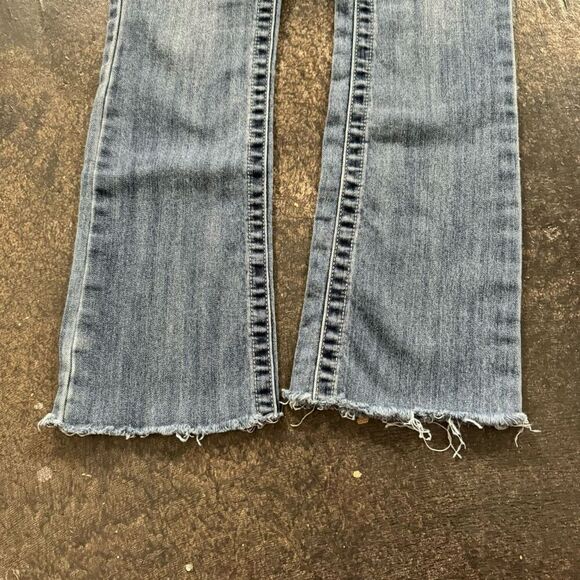 Maurice’s Women’s Jeans Size 0 Regular Cotton Blend Distressed Mid Rise Jeans - Picture 15 of 16